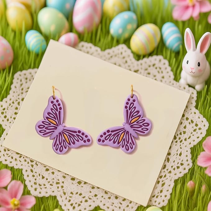 9pcs Farm Theme Polymer Clay Cutters,Animal Polymer Clay Jewelry
