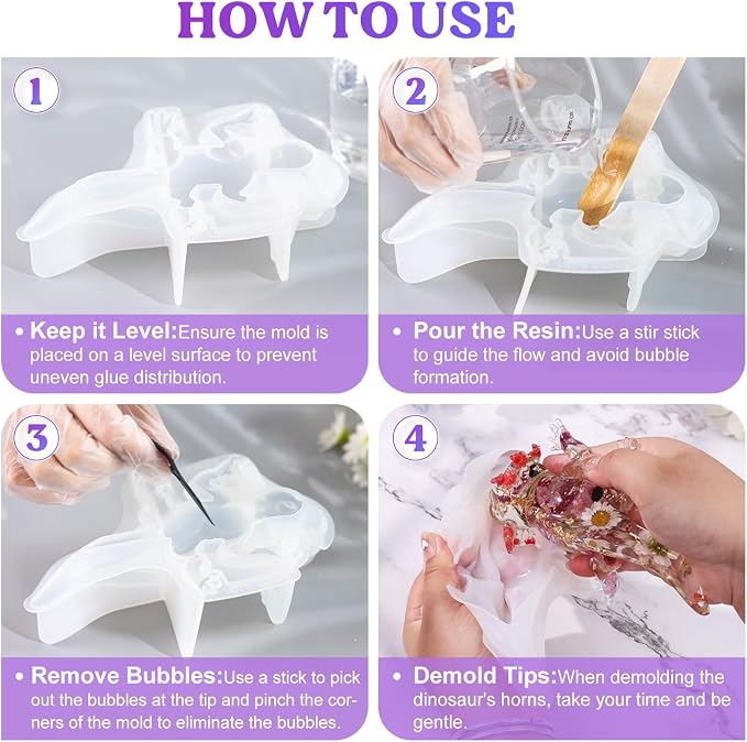 Let's Resin Large Axolotl Resin Molds Silicone, 3D Animal Silicone Molds | Flexible Effortless Demoldable Epoxy Resin Molds, Thickened Deep Detailed Epoxy Molds for Art Crafts, Gift, and Home Decor
