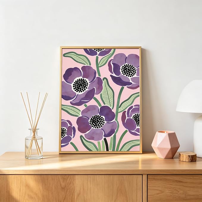 Leatrice 4 Pack Flower Diamond Painting Kits for Adults 11.8x15.7 Inches