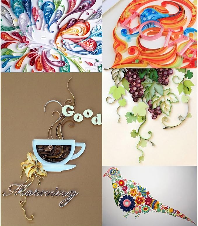 Yeooyoor 1030 sheets Origami Stars Papers Package DIY Paper - 27 Colors