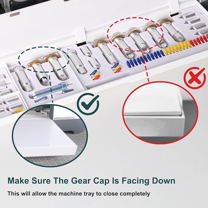 LOPASA Tool Organizer Compatible with Cricut Maker 4,3 (Blade Mod) | Tool, Blade, Accessories Holder|Supplies Organizer|Organization and Storage