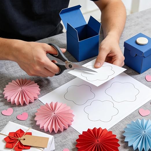 Dynta Double Sided Adhesive Sheets for Arts Craft Scrapbooking Photo Albums Home Decorative 25Pcs, 8.3 x 11.7 Inch | Ideal for Arts, Scrapbooking, Photo Albums, Handmade Crafts and Home Decoration Projects