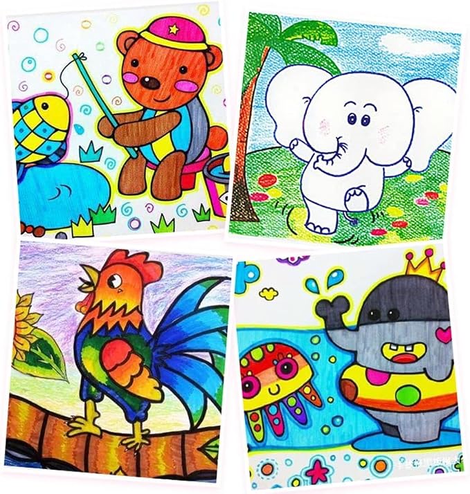 DLUCKY 208 PCS Art Supplies Drawing Art Kit Adults for Kids Art Set,Black