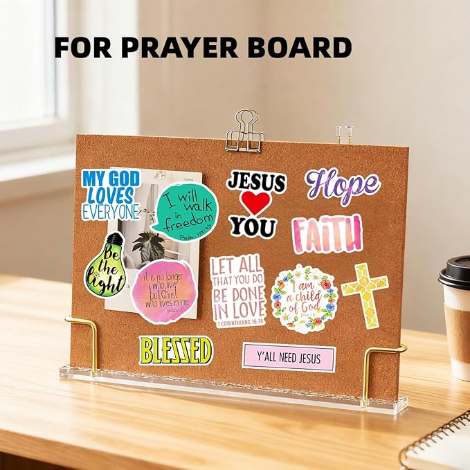 220Pcs Inspirational Christian Bible Verse Jesus Stickers, Christian Gifts
