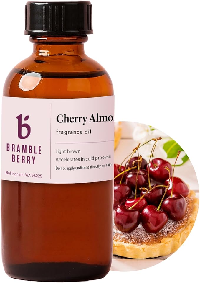 Bramble Berry Cherry Almond Fragrance Oil | for Soap, Bath Bombs & Lotion