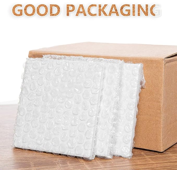 Ceramic Tiles for Crafts Coasters - 12Pcs Blank Unglazed White Tiles for Painting, Alcohol Ink, Acrylic Pouring - Make Your Own Coaster - Cork Backing Pads Included (4x4 Inch)