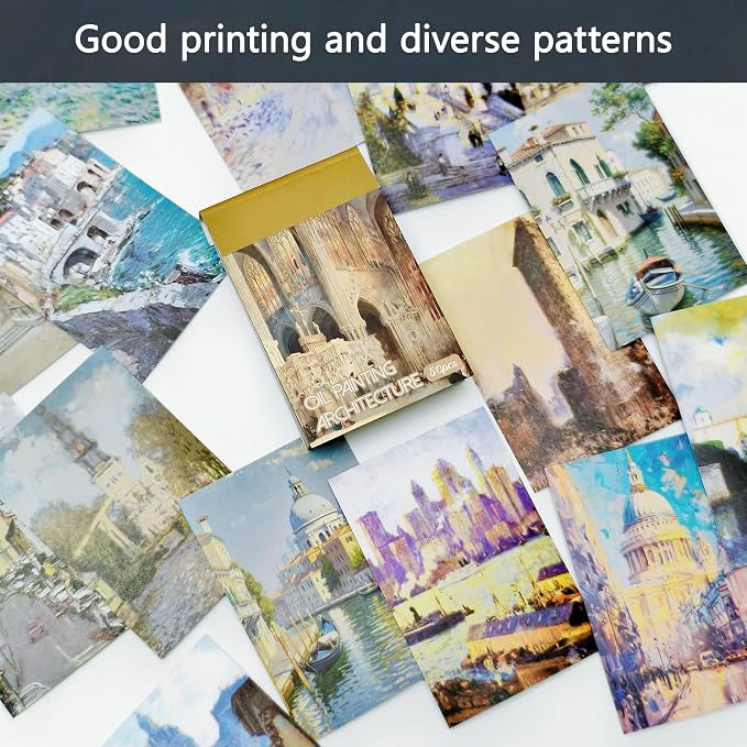 Bomichi Washi Stickers, 6 Sets 300 Pcs Aesthetic Sticker Book for DIY Journaling, Journaling Supplies for Bullet Journal Art Diary Card Craft Gifts Planner Notebook