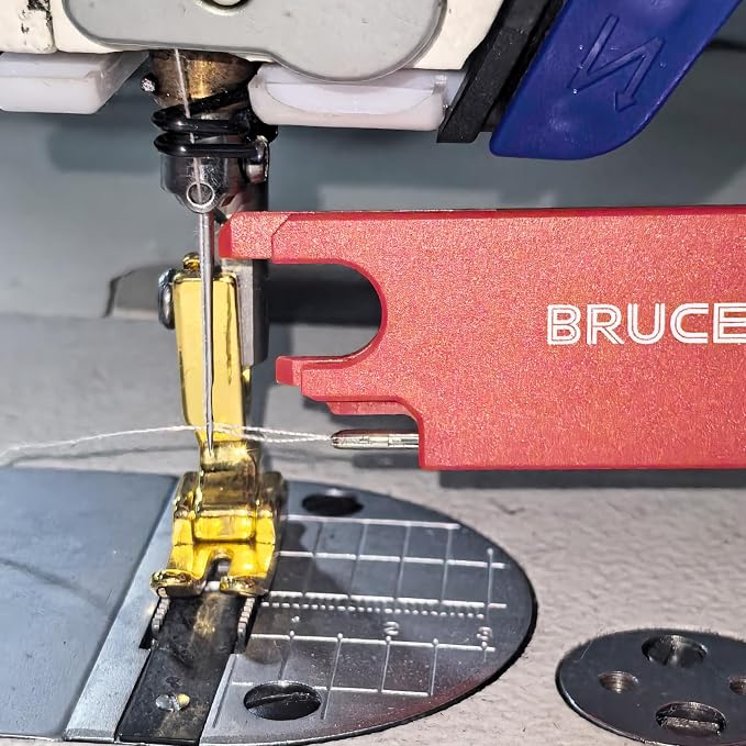 Bruce Sewing Machine Automatic Needle Threader with 2 Seam Rippers