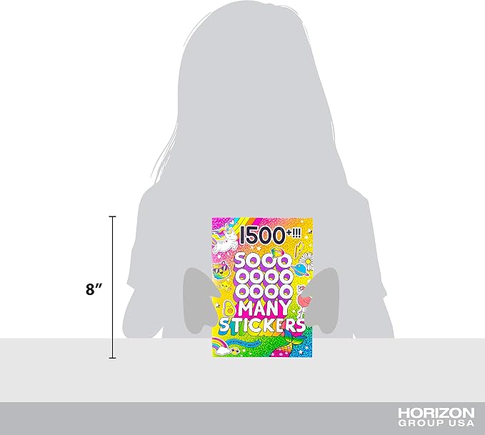 Horizon Group USA Sticker Book, Just My Style, 1000+ Stickers