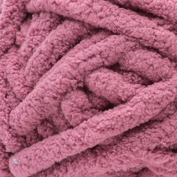 Bernat Blanket Extra, Chunky Yarn for Crocheting, Burnt Rose, 2-Pack