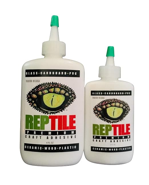 REPTILE Premium Craft Adhesive 2 oz Dries Clear-Order and Ship Above 40 Degrees F