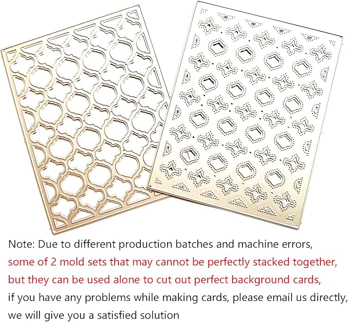 Cutting Dies 3D Backgrounds Frame Metal Stencils Scrapbooking Tools DIY Craft Embossing Template for Paper Card Making Album Arts Crafts Supplies (Four-Leaf Flowers Layering-22.4x14.4cm)