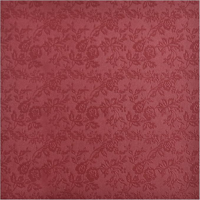 100 Origami Paper Sheets Paper Pack Paper Flower Pattern, Embossing, Pearl Coating for Folding Paper, Origami Cranes,Scrapbook (Red, 6x6 inches)