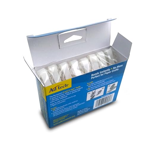 AdTech 05674 Permanent Crafter's Tape Refills, case pack of 12