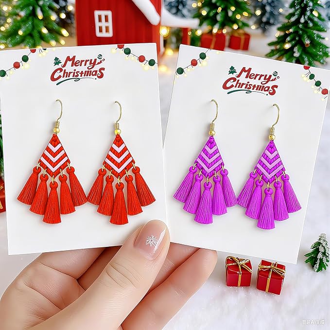 9 Pack Christmas Themed Polymer Clay Cutters