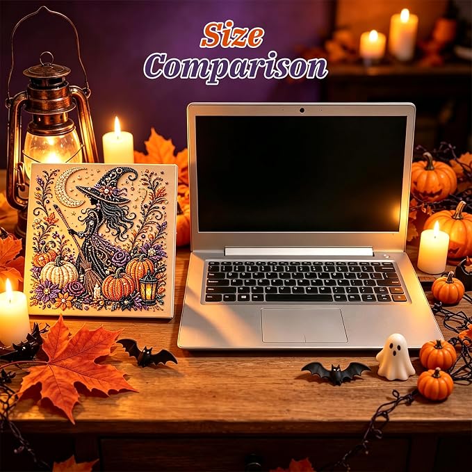 Halloween Ghost Pearl Art DIY Kit,Cute 3D Pearl Mosaic Craft Set for Adults & Beginners,Spooky Ghost Pumpkin Canvas Art for Fall Home Decor,Wall Art for Gift