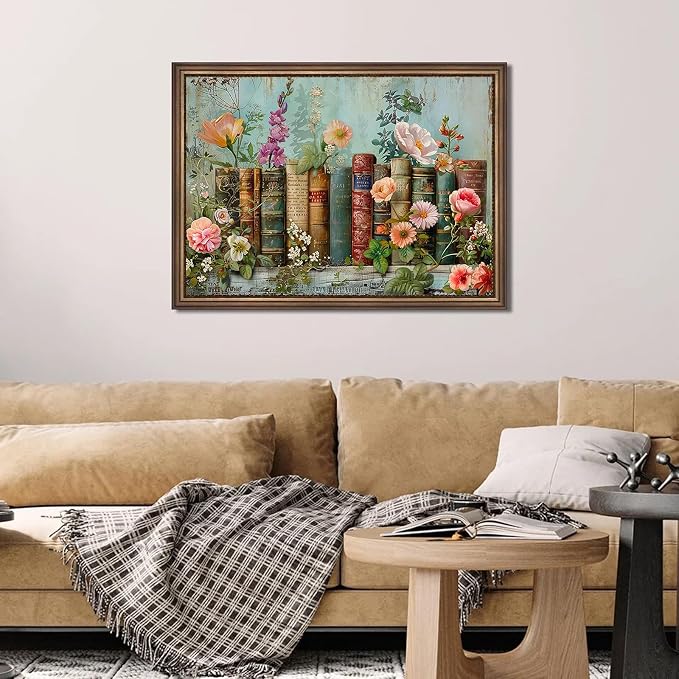 Flowers Square Diamond Art Kits for Adults,Hydrangea Diamond Painting