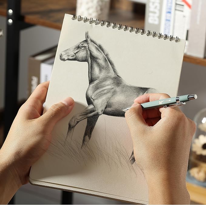 Mr. Pen- Art Mechanical Pencil Set, 5 Sizes (0.3, 0.5, 0.7, 0.9, 2.0mm)