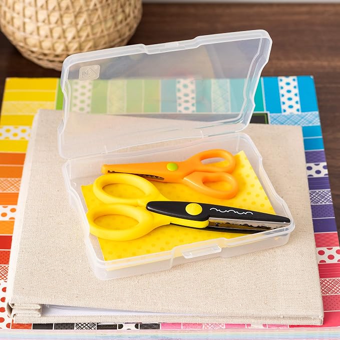 IRIS USA Photo Storage Box |Made in USA| 16 Cases - Clear
