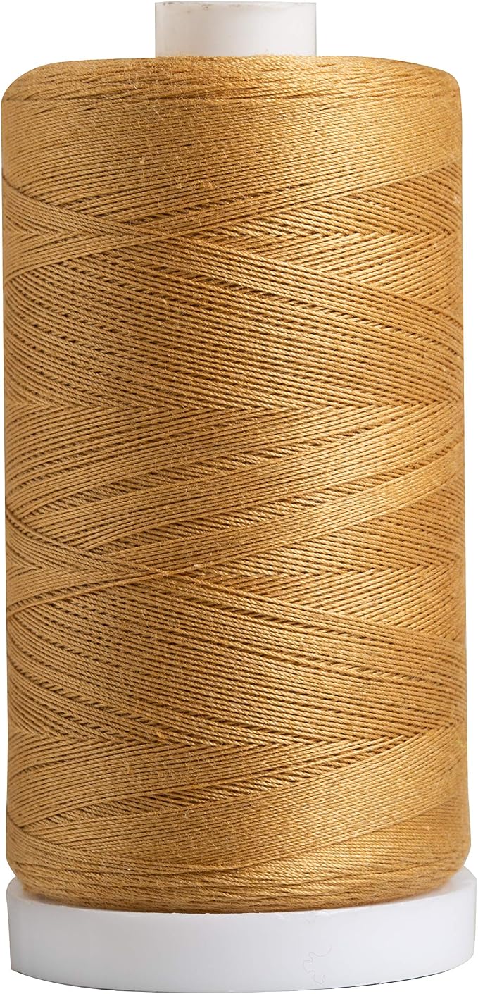 Connecting Threads Caramel Brown 100% Cotton Thread Spool