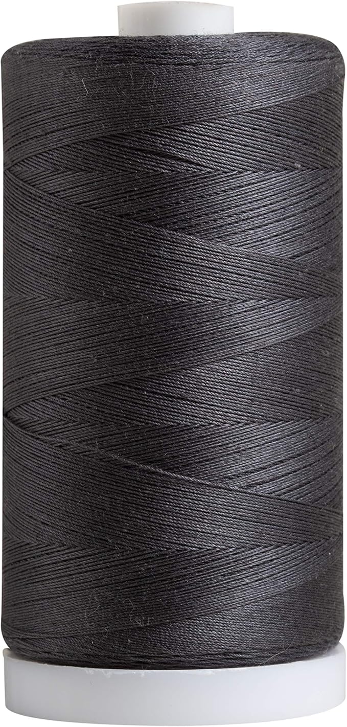 Connecting Threads Charcoal Gray 100% Cotton Thread Spool