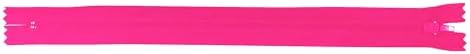 Mandala Crafts 80 PCs Hot Pink Closed-End 12 Inches Nylon Zipper for Sewing
