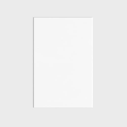 100 Sheets White Cardstock 5.5"x8.5", 130lb/350gsm Blank Thick Paper