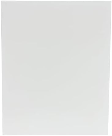 Artist's Loft 5 Count (20 Total) 16” x 20” White Super Value Canvas - Acid Free Cotton Canvas for Paint, Acrylic, & Oils - Bulk 4 Packs