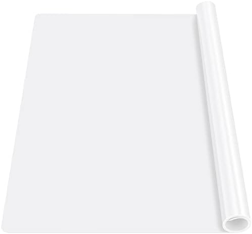 Gartful Extra Large Silicone Craft Mats, 35.4" x 23.6" Silicone Sheet, 1.8mm Thick Multipurpose Pad for Jewelry Casting Resin Mold, Nonstick Placemat, Countertop Protector, Counter Table, Translucent