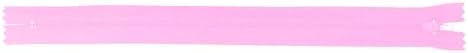 Mandala Crafts 80 PCs Pink Closed-End 14 Inches Nylon Zippers for Sewing