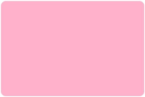 Silicone Mat for Crafts Kids Dinner Placemat Desk Countertop Protector Heat Resistant Baking Mat Reusable Dough Rolling Pad Fondant Mat, Pink Silicone Table Mat, (15.7 x 11.8 inches)