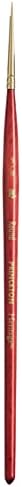 Princeton Heritage Round Brush, Synthetic, Short Handle, Size 5/0 inch, 1 Count