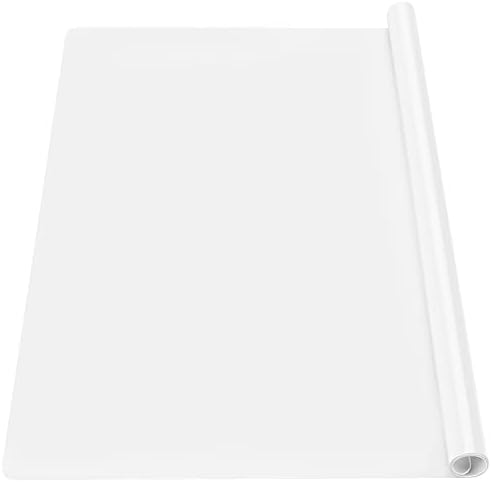 Gartful Extra Large Transparent Silicone Mat, Countertop Protector, 25.2 x 17.7 inches Silicone Sheet for Crafts Resin Jewelry Casting Mat Pad Nonstick Table Placemat
