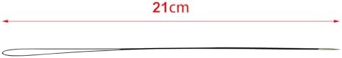 Fbshicung 2PCS Professional Needle Threader for Embroidery Machines, Compatible with Tajima & SWF Chenille Machines, Durable Metal Threading Tool (210mm)