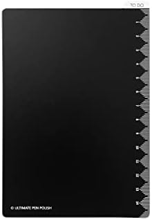 Shitajiki Pencil Board (A5 — Notebook Accessory Compatible with Bullet Journal, Hobonichi, Midori MD, Rhodia, Tomoe River Paper and More! (A5 (148 x 210mm), Black)