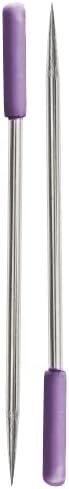 Stainless Steel Pokey Tools - Pack of 2 - Rubber Tip Protectors - Essential Tools for Craft Kit - By Crafter’s Companion