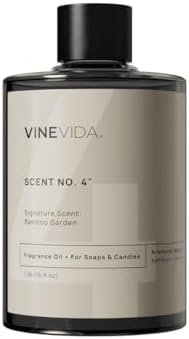 VINEVIDA [16oz] Bamboo Garden Fragrance Oil for Candle Making and Soap Making - Premium Candle Scents for Soy Candles