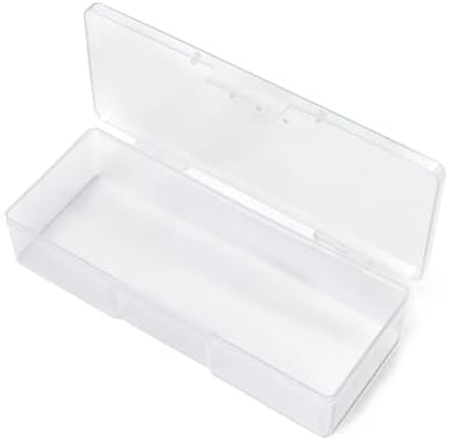 Transparent Box Storage Case for Nail Art Equipment Manicure Tool