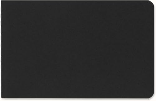 Moleskine Art Sketch Album, Hard Cover, Pocket (3.5" x 5.5") Plain/Blank, Black, 72 Pages
