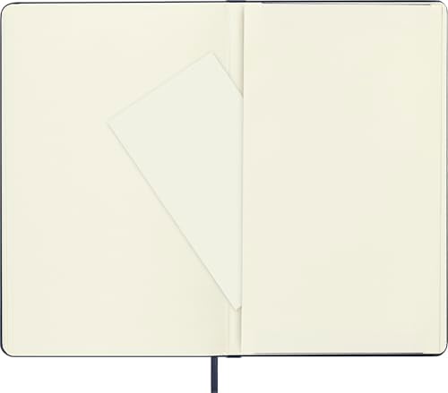 Moleskine Art Sketchbook, Hard Cover, Large (5" x 8.25") Plain/Blank, Sapphire Blue, 104 Pages