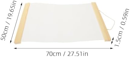 SHINEOFI Artist Oil Painting Canvas Panel 27.55X19.68X0.59 Inch Unprimed Canvas Sheet for Diy Drawing Kids Art Acrylic Watercolor Painting and Home Wall Decor