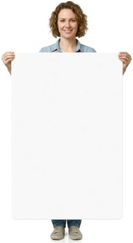 34.6" x 23.6" Cutting Mat for Countertop Protection 2MM Polypropylene Flexible Cutting Board, Non-Slip Kitchen Prep Surface for Rolling Dough, Meat Processing & Crafting (1 Pcs, White)