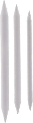 3 Sizes Blending Smudge Stump Stick Art Drawing Tools Deft Art Pencils, Drawing Pencils Sketch White Pens for Artists Students Beginner for Student Artist Charcoal Sketch Drawing Tools