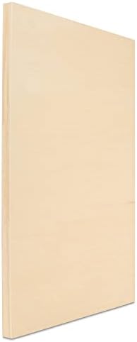 Birch Painting Panel 13 x 19 x 3/4-inch Wood Canvas Boards for Painting, Blank Signs for Crafts, by Woodpeckers