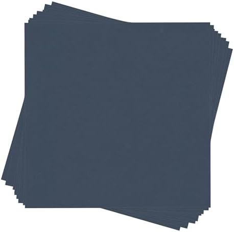 Navy Blue 15x19 Uncut Premium Mat Board - No Opening - 10 Mats