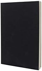 LayFlat Sketchbook - 5.5 x 8.25 Inches - Black Blank Note Book, 64 Sheets, Thick 100gsm Paper…