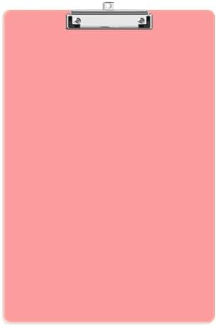 Extra Large Clipboard, 11 x 17 Pink Plastic Drawing Board