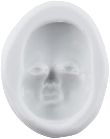 Baby Face Polymer Clay Mold Human Face Silicone Molds Set of 4