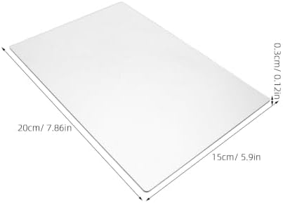Lurrose Die Cutting Mat for Embossing Machine: 8x6" 3mm Thick Cutting Pad for Papercraft, Scrapbooking, Card Making, Protects Dies and Ensures Clean Cuts