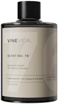 VINEVIDA [16oz] Scent No.76 Fragrance Oil for Candle Making and Soap Making - Premium Candle Scents for Soy Candles